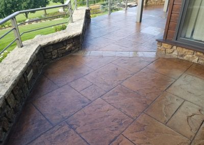 New Looking Stamped Concrete