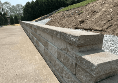 Retaining wall repair services in Wisconsin