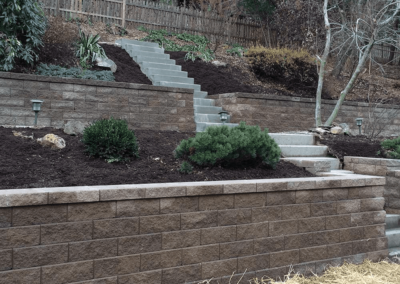 Stone retaining walls for Wisconsin